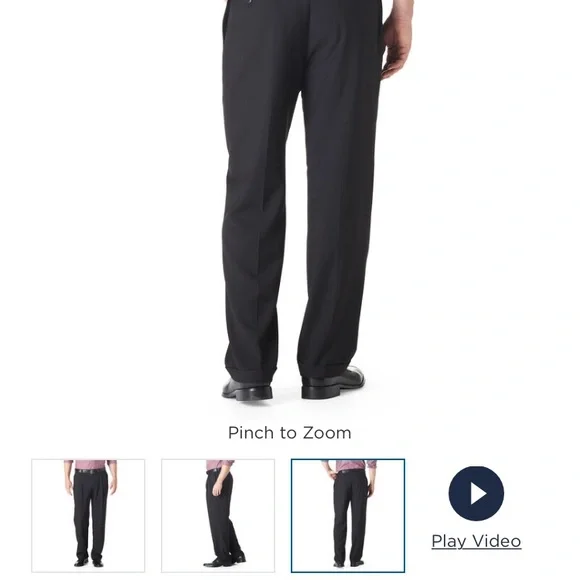 Price drop! 🆕 NWT 36x30, Black, Haggar E-CLO Stria Dre… - Picture 6 of 6